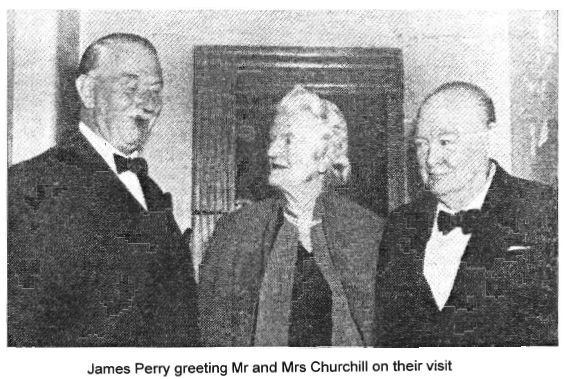 The Churchills and James Perry