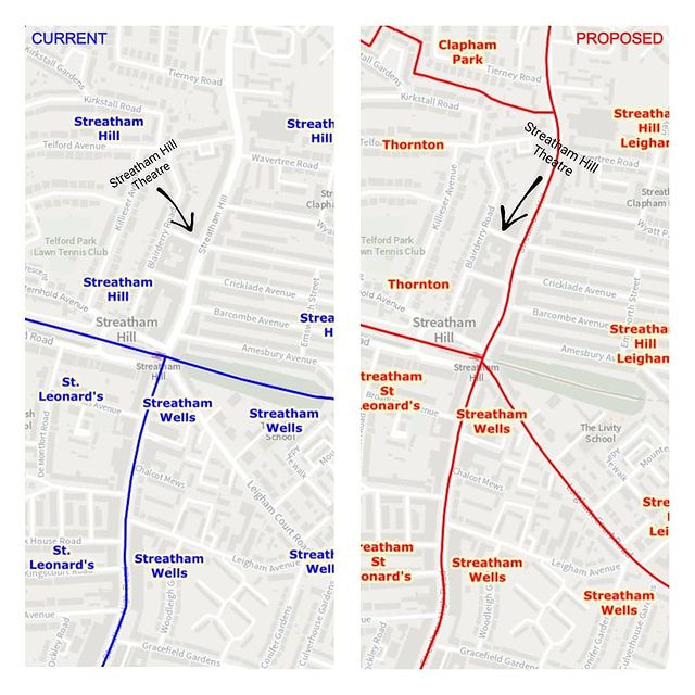 Streatham Hill ward maps