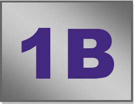 1B logo